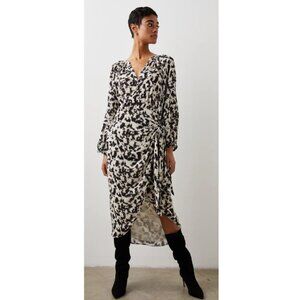 Rails Blurred Cheetah Tyra Dress SZ XS -‎ NWT